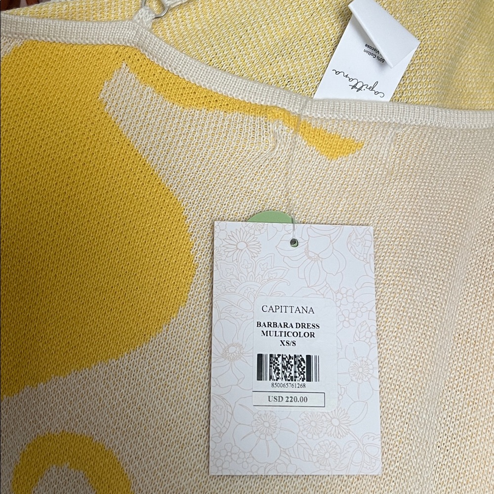 Capittana Barbara Seashell Print Cover-Up Dress, NWT - Picture 3 of 3